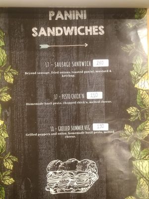 Sandwiches at Vegan Junkie in Phuket
