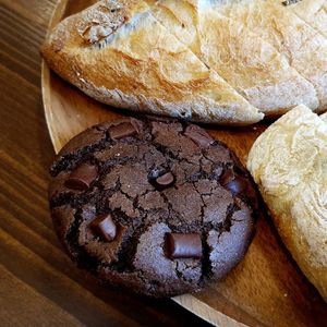 Chocolate fudge cookie at For Four Bread 포포브레드 in Seoul