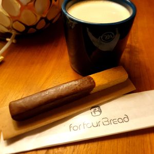 pepero 😋 at For Four Bread 포포브레드 in Seoul