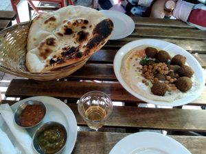 Hummus & Falafel at Hummus Bar - Wesselényi in Budapest