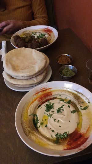Complete + tahini  at Hummus Bar - Wesselényi in Budapest
