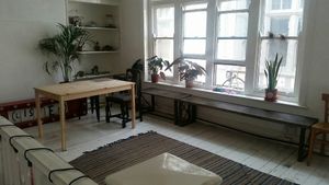 Studio space available for public use free for free events or for a small fee for paid events at Polarity in Cardiff