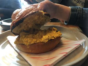 Scramble & cheese   at HBW Coffee in Stirling