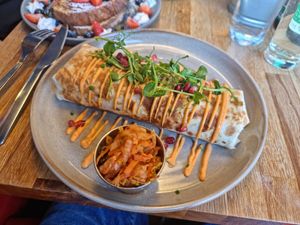 HBW Burrito at HBW Coffee in Stirling