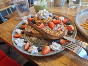 Sourdough Fench Toast at HBW Coffee in Stirling
