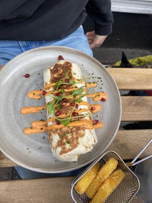 breakfast burrito   at HBW Coffee in Stirling