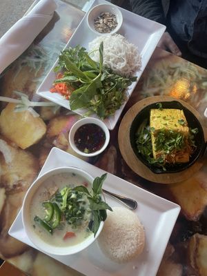 Tofu curry and Vegan Special 😋  at Anise in Denver