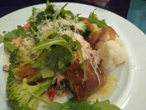 Vegetarian vegetable strudel at Zum Kühlen Grund in Freinsheim