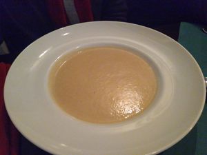 Chestnut soup at Zum Kühlen Grund in Freinsheim