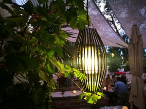 Detail terrace  at Club House 27 in Sant Pere De Ribes