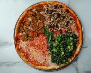 Vegan Pie - Lots of Toppings Options! at Umberto's in Sayville