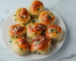Vegan Garlic Knots! at Umberto's in Sayville