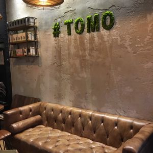Seating at Tomo Cafè in Dusseldorf