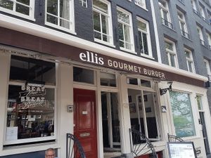 front at Ellis Gourmet Burger in Amsterdam