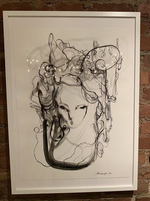 Artwork  at Good Plans Cafe in Montclair