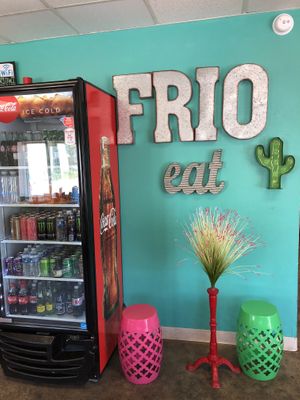Cute Mexican themed decorations  at Frio Mexican Treats in Appleton
