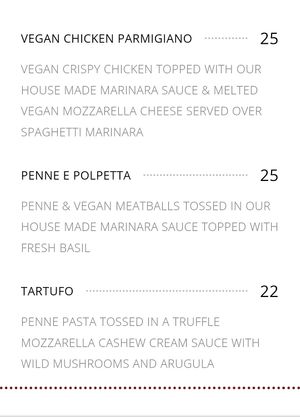 Main Menu 2 at Frankie's in Lenox