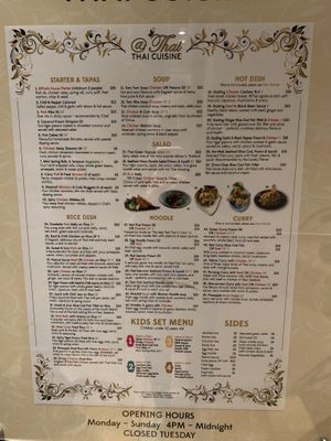 Tofu can be subbed for meat in any dish! at @Thai in Queenstown