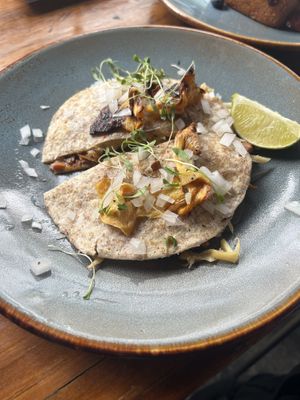 Tacos  at Culinaria Vegetal - Roma in Mexico City