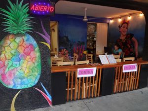 Entrance at Alma Libre Free Soul in Huatulco
