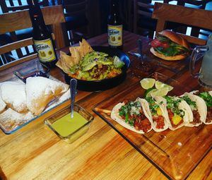 Sopapillas, taco platter, ricebowls, tortas at Alma Libre Free Soul in Huatulco
