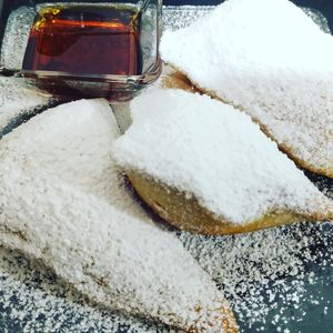 Sopapillas con mapple at Alma Libre Free Soul in Huatulco