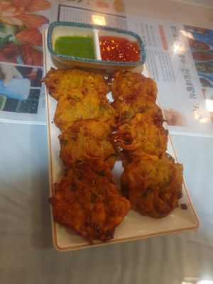 Pakora type dish forgot what they called it 6/10 at First Nepal in Gwangju