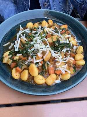 Vegan gnnoci  at Casati's in Chicago