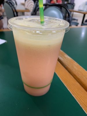 Lemon aid!! Lemon and ginger drink 😋   at Snoogies Health Bar in Cairns