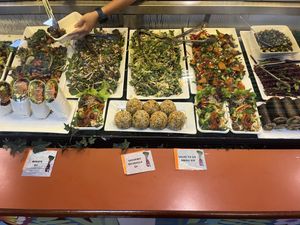 Great range of awesome food!! And it was ALL VEGAN!!!  at Snoogies Health Bar in Cairns