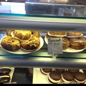 dessert case at Real Food Daily in Santa Monica