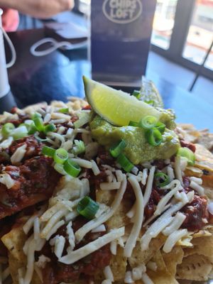 Nachos at Chip's Loft in Footscray