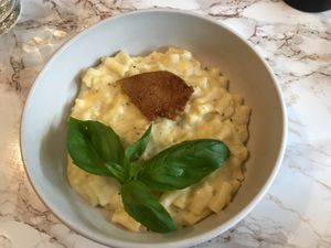 Mac and Cheese at VeganE & Saint Vegan in South West London