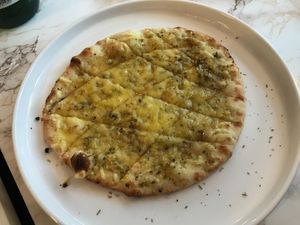 Cheesy Garlic Bread at VeganE & Saint Vegan in South West London