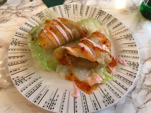 Samosas  at VeganE & Saint Vegan in South West London