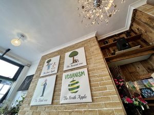 inside  at VeganE & Saint Vegan in South West London
