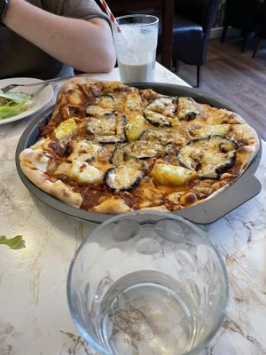 Hawaii Pizza  at VeganE & Saint Vegan in South West London