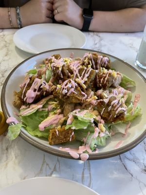 Cesar salad  at VeganE & Saint Vegan in South West London