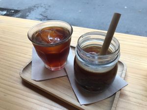 Coffe at Mukka Coffee in Mallorca