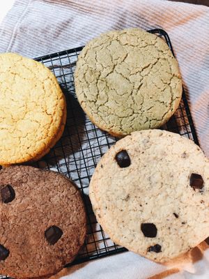 cookies (vegan and gluten free) at Mukka Coffee in Mallorca