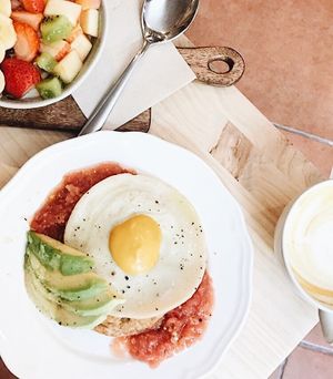 brunch at Mukka Coffee in Mallorca