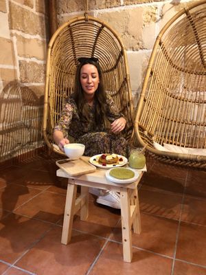 brunch at Mukka Coffee in Mallorca