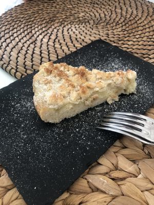 Crostata   at Holy Beach in Cogoleto