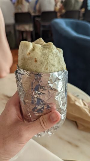 Burrito at Abigail's Cafe in Lagos