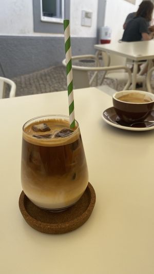 Iced Latte with Oat Milk  at Abigail's Cafe in Lagos
