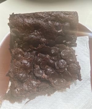 Vegan brownie  at Abigail's Cafe in Lagos