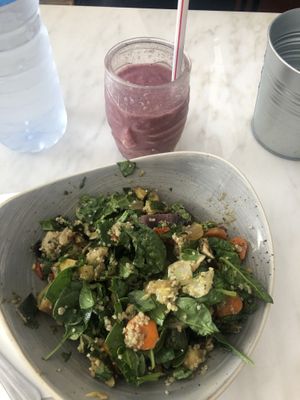 Vegan salad  at Abigail's Cafe in Lagos