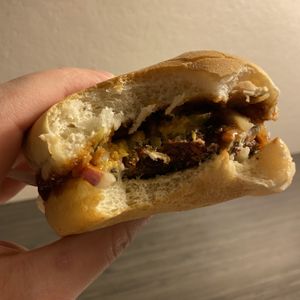 Austin BBQ Burger at Dirt Burger in Des Moines