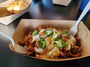 Chili Cheese Fries at Dirt Burger in Des Moines