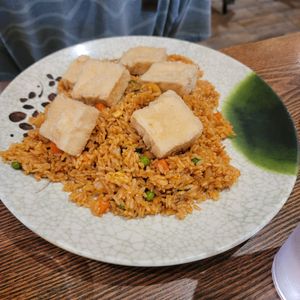 Stir fried rice with tofu at Watami in Waynesville
